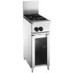 image of Vulcan 12-2B 12" Gas Restaurant Range w/ (2) Open Burners, (1) Open Cabinet Base, 60.000 BTU