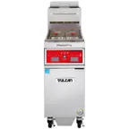image of Vulcan 1TR45CF PowerFry3™ Full Pot Floor Model Gas Fryer w/ 50-lb Capacity, Built-In Filtration