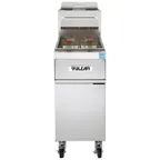 image of Vulcan 1TR65A 21" Floor Model Gas Fryer, 70 lb.