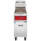 image of Vulcan 1TR65CF PowerFry3™ Full Pot Floor Model Gas Fryer w/ 70-lb Capacity, Built-In Filtration