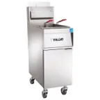 image of Vulcan 1TR85A 21" Floor Model Gas Fryer, 90 lb.