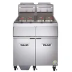 image of Vulcan 2GR45MF-QS-PLATINUM 31" (Quick Ship) 90-100 lbs 2 Unit Gas Deep Fryer with Millivolt Controls - 240,000 BTU