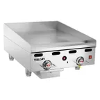 image of Vulcan 924RX 24" Countertop Gas Griddle, Snap-Action Thermostat, 24" Deep, 54.000 BTU