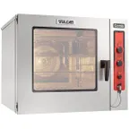 image of Vulcan ABC7G-NATP Full Size 7 Pan Boilerless Natural Gas Combi Oven w/ Dial Controls, 80.000 BTU