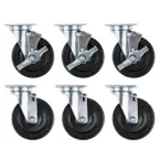 image of Vulcan CASTERS-RR6 Casters, 5"