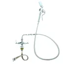 image of Vulcan DBFCTTS WSHDWN Double Pantry Deck Mount Faucet ,Wash Down Hose-with Backflow Preventer