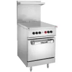 image of Vulcan EV24S-2HT208 Expando Range, Electric, 24", (2) Hot Tops, Solid Cast Iron