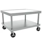 image of Vulcan STAND/C-VACB36 Equipment Stand, 37" W X 17.5" H, Smooth Edge, Undershelf