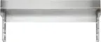 image of Vulcan STUB4-XL36 36" x 4" Stainless Steel Backguard Flue Riser for 36" Ranges, without Shelves