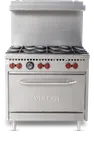 image of Vulcan SX36-6BN-QS-PLATINUM 36" Gas Restaurant Range