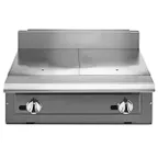 image of Vulcan V224H 24" Gas Heavy Duty Range w/ (2) Hot Tops, Modular Base, 60.000 BTU
