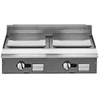 image of Vulcan V2P36 36" Gas Heavy Duty Range w/ (2) Planca Griddles, Modular Base, 35.000 BTU