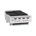 image of Vulcan VACB25 25" Countertop Heavy Duty Gas Radiant Charbroiler w/ (4) Burners, 68.000 BTU