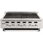 image of Vulcan VACB36-QS-PLATINUM 36" Countertop Gas Charbroiler, (6) 17,000 Btu Cast Iron Burners