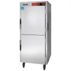 image of Vulcan VBP18ES 1-Section Heated Holding Cabinet, 73"-78"H, Stainless Steel, 18-Pan Capacity, Dutch Door