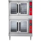 image of Vulcan VC66GD Full Size Gas Convection Oven with Double Deck, Bakery Depth, 100.000 BTU