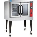 image of Vulcan VC6EC Full Size Electric Convection Oven with Single Deck, Bakery Depth, Solid State Controls