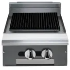 image of Vulcan VCBB18 18" Gas Heavy Duty Range w/ 18" Full Charbroiler, Modular Base, 49.000 BTU