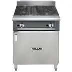 image of Vulcan VCBB24 24" Gas Heavy Duty Range w/ 24" Full Charbroiler, Modular Base, 65.000 BTU