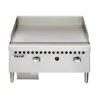 image of Vulcan VCRG24-M-QS-PLATINUM 24" Countertop Gas Griddle with Manual Control