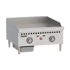 image of Vulcan VCRG24-T-QS-PLATINUM 24" Countertop Gas Griddle