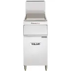 image of Vulcan VFDUMP Heavy-Duty Fryer Dump Station w/ Top Drainer Section, Range Match, 18"