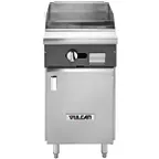 image of Vulcan VGM18B 18" Gas Heavy Duty Range, 18" Full Griddle w/ Manual Controls, (1) Cabinet Base, 30.000 BTU