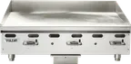 image of Vulcan VMG24-QS-PLATINUM 24" Countertop Gas Griddle with Manual Controls