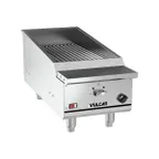 image of Vulcan VTEC14 14" Countertop Gas Infrared Charbroiler w/ (1) Burner, 22.000 BTU