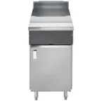 image of Vulcan VWT18B 18" Gas Heavy Duty Range w/ 18" Work Top Spreader, (1) Cabinet Base, 4" Stub Riser on 6" Adjustable Legs