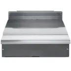 image of Vulcan VWT24 24" Gas Heavy Duty Range w/ 24" Work Top Spreader, Modular Base, 4" Stub Riser on 4" Flanged Feet