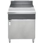 image of Vulcan VWT24B 24" Gas Heavy Duty Range w/ 24" Work Top Spreader, (1) Cabinet Base, 4" Stub Riser on 6" Adjustable Legs