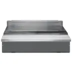 image of Vulcan VWT36 36" Gas Heavy Duty Range w/ 36" Work Top Spreader, Modular Base, 4" Stub Riser on 4" Flanged Feet