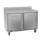 image of Victory VWR48HC 48" 2-Section Worktop Refrigerator w/ 2 Doors, 11.82 cu. ft.
