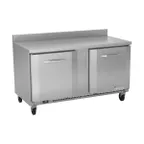 image of Victory VWR60HC 60" 2-Section Worktop Refrigerator w/ 2 Doors, 14.75 cu. ft.