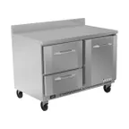 image of Victory VWRD48HC-2 48" 2-Section Worktop Refrigerator w/ 2 Drawers & 1 Door, 11.8 cu. ft.