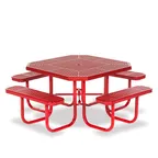 image of Wabash SG145D 46" Octagonal Restaurant Table - Diamond Finish