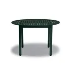image of Wabash YO2G33C Urbanscape Yorktown 48" Round Aluminum Outdoor Restaurant Table, 30-1/4"H