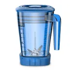 image of Waring CAC93X-06 the Raptor™ Blender Container, 48 Oz. Capacity, Blue, Bpa Free