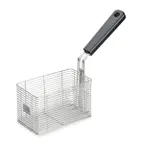 image of Waring TFB15 Nickel-Plated Steel Fryer Basket w/ Coated Handle, 2.5-Lb, Twin