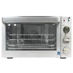 image of Waring WCO500X Single-Deck Half-Size Electric Convection Oven w/ Manual Controls, 4-Pan