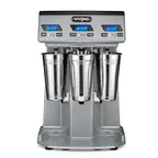 image of Waring WDM360TX Countertop Drink Mixer,3 Spindle/Speed,Stainless Steel Cups
