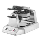 image of Waring WW200 Heavy Duty Vertical Double Belgian Waffle Maker