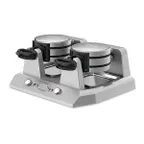 image of Waring WW300BX Commercial Belgian Waffle Maker, Quad Side-By-Side, 7" Dia.