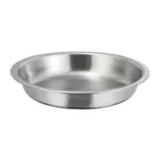 image of Winco 203-FP Malibu Stainless Steel 4 Qt. Round Food Pan