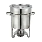image of Winco 207 Stainless Steel 7 Qt. Soup Warmer