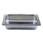 image of Winco 508-FP Stainless Steel Rectangular Chafer Food Pan