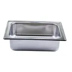 image of Winco 508-WP Stainless Steel Square Chafer Water Pan