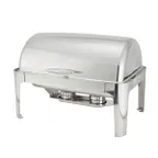 image of Winco 601 Madison 8 Qt. Full Size Roll Top Chafer