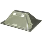 image of Winco Benchmark 64020 Sneeze Guard for 20 Hot Dog Roller Grill